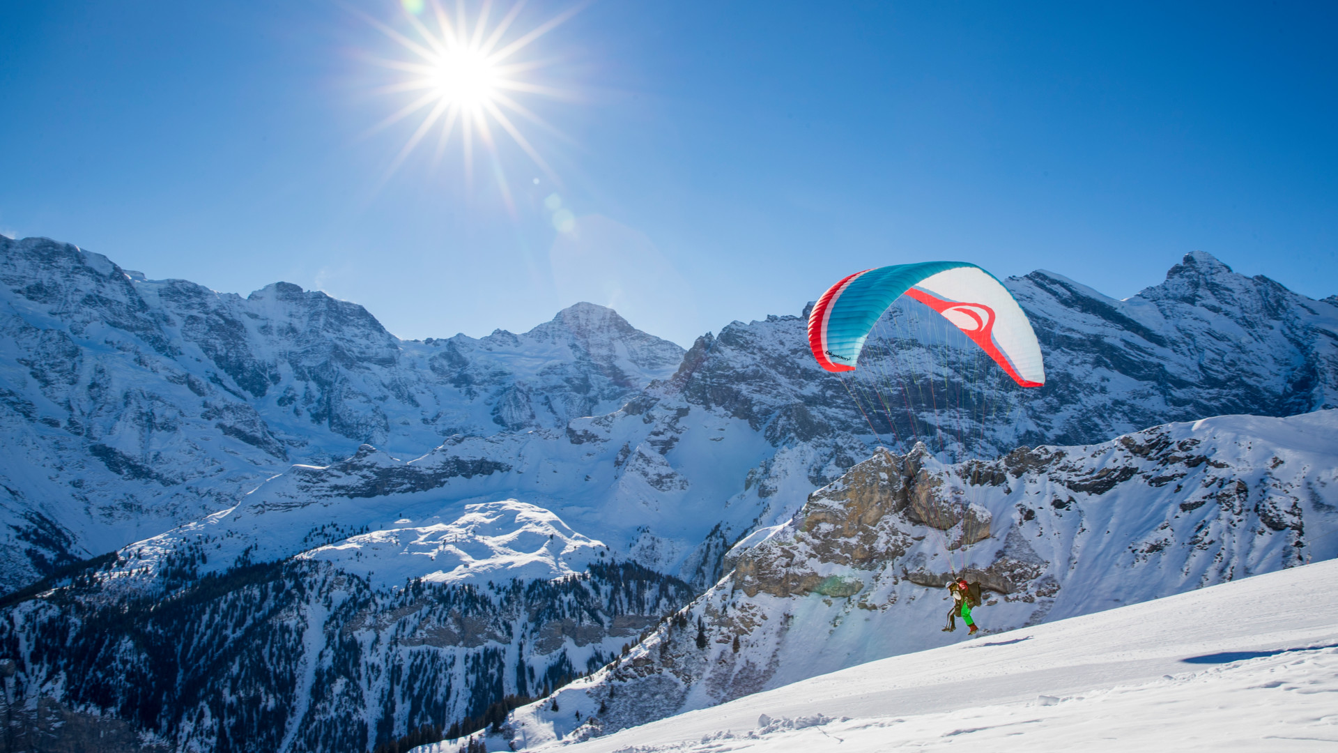 Paragliding Mürren