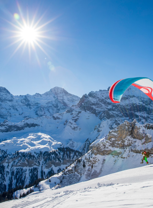 Paragliding Mürren