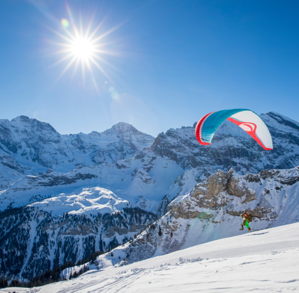 <p>Flying in its purest form – the fascination of paragliding.<br>&nbsp;</p>