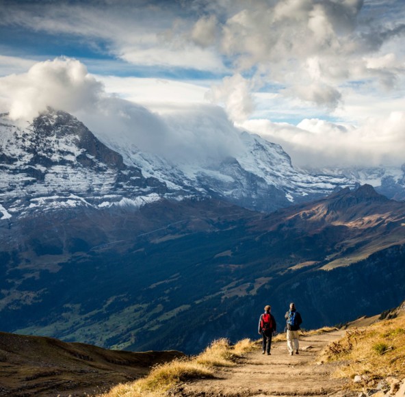 <p>The Hotel Kreuz &amp; Post is the perfect starting point for all hiking trails.</p>