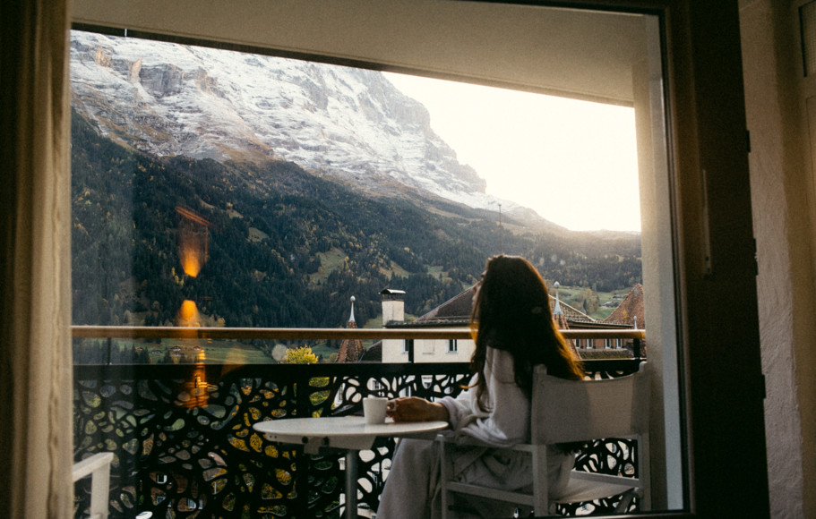 <p>Standard double rooms or superior double rooms with balcony and view of the famous Eiger North Face.</p>